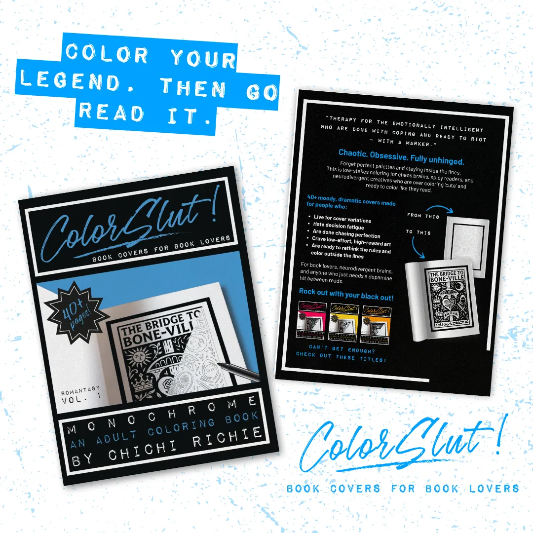 ColorSlut! Romantasy Vol. 1 — fantasy romance parody adult coloring book