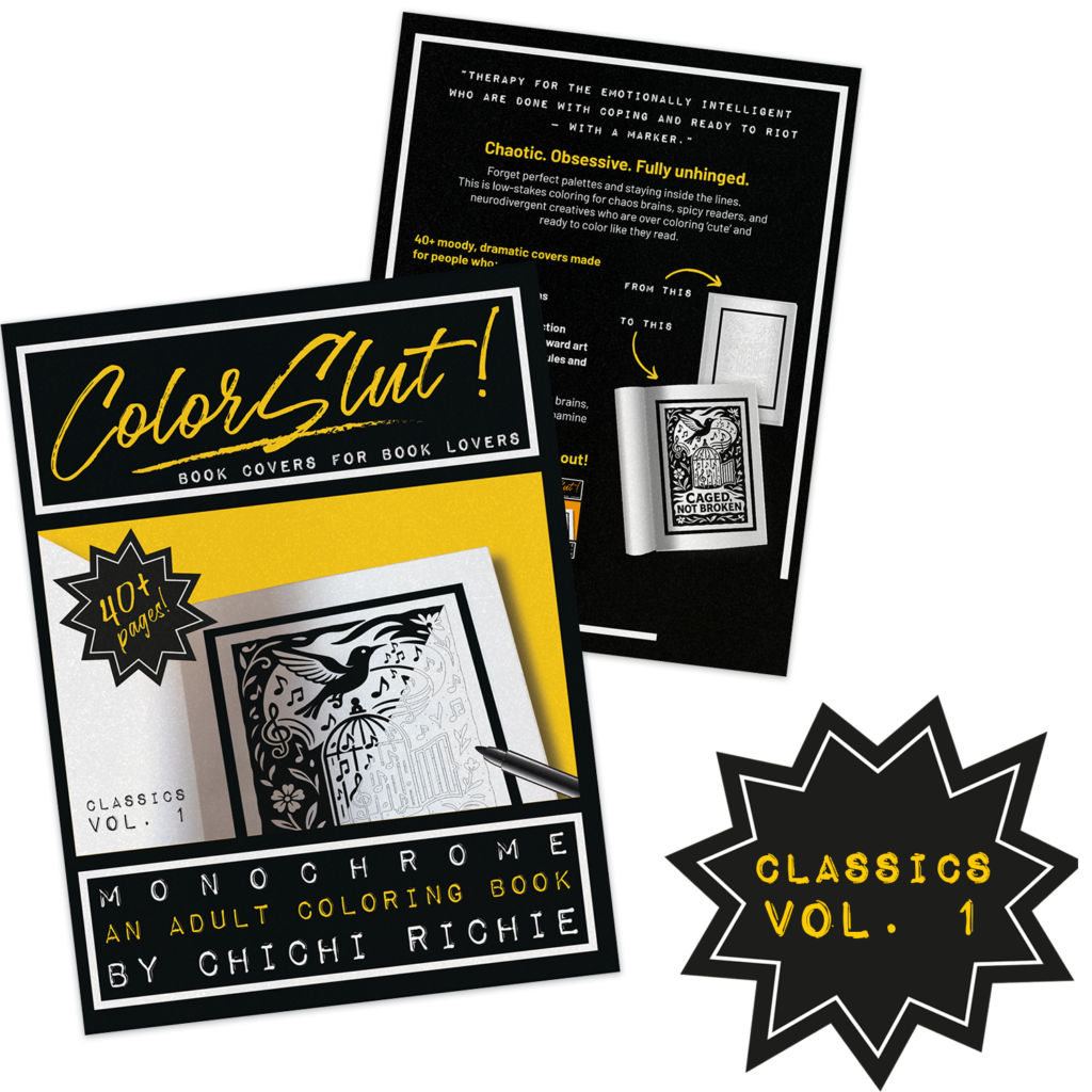 ColorSlut! Adult Coloring Book - Classics Vol. 1