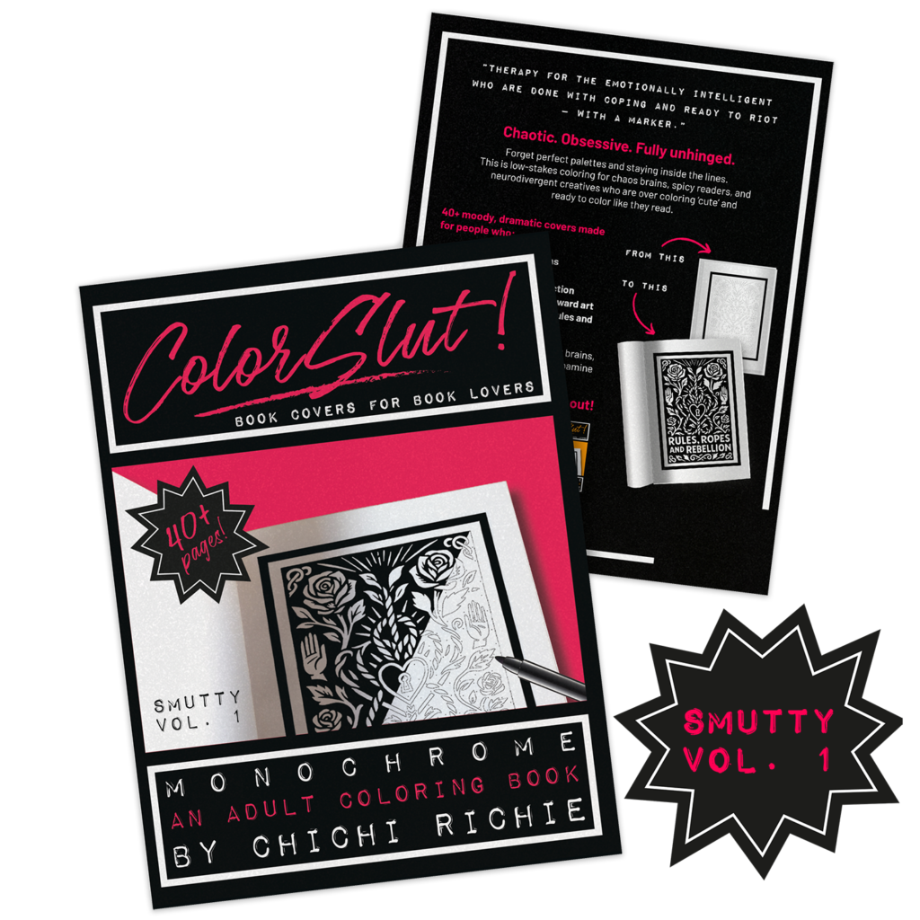 ColorSlut! Adult Coloring Book - Smutty Vol. 1